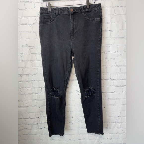 Anthropologie Denim - Anthropologie Hallie size 12 black